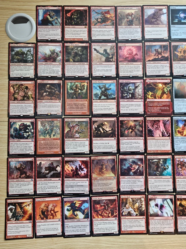 Custom Commander Deck ~ Krenko, Mob Boss ~ Mob Rule ~ 100 Card Deck - Image 2 of 4