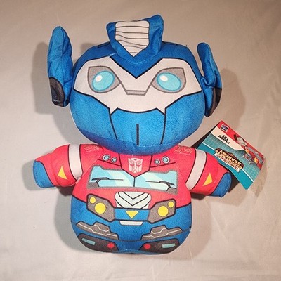 Transformers Rescue Bots Academy Optimus Prime 9'' Plush Toy Doll - With Tags