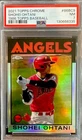 2021 Topps Chrome - 1986 Topps Baseball Shohei Ohtani #86BC-9 PSA 7