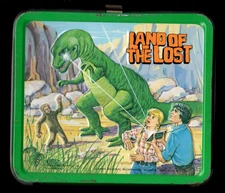 VINTAGE ORIGINAL 1975 LAND OF THE LOST METAL LUNCH BOX NO THERMOS
