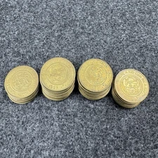 CHUCK E CHEESE Game Token Coin 1996-1999 Lot Of 35 Original Vintage CEC 90s