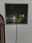 VINTAGE MILLER BOUNCING BALL MOTION BEER SIGN #F-1077 WORKS