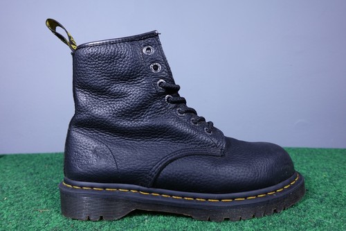 Dr. Martens Industrial Stahlkappe Arbeitsstiefel schwarz Herren - Größe 10