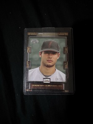 RARE 2008 TRISTAR Prospects Brandon Crawford (RC) Numbered 6/25!