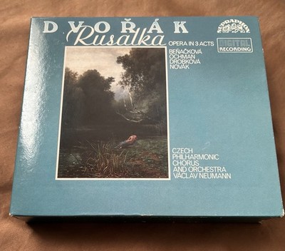 DVORAK RUSALKA OPERA IN THREE ACTS 3 DISCS UNSEALED