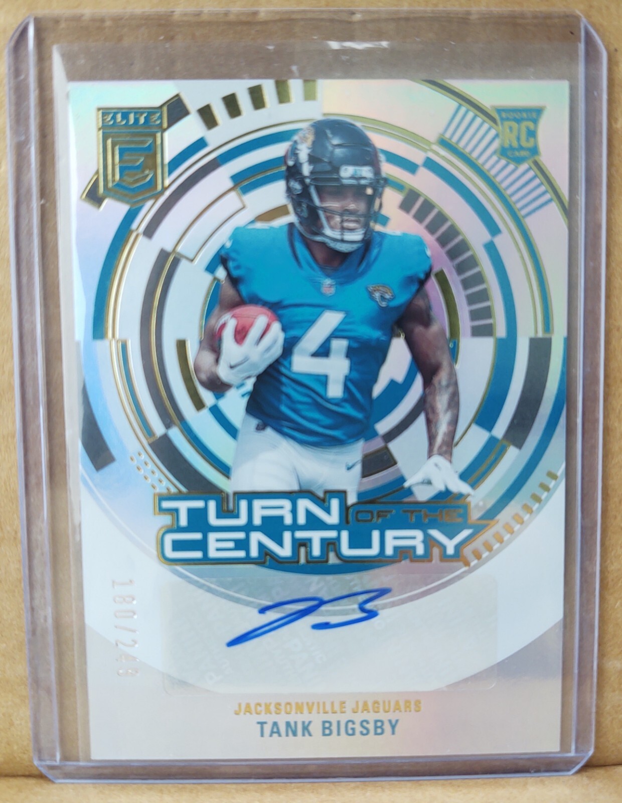 Tank Bigsby 2023 Panini Donruss Elite Rookie Turn Of The Century Auto 180/249