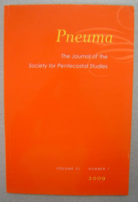 Pneuma - Vol. 31 No. 1 2009 - Journal of Society for Pentecostal 