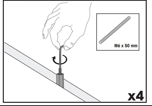 2x NEW Aerodynamic Cross bar / Roof rack for Honda Odyssey  2013 - 2024 - Picture 3 of 4