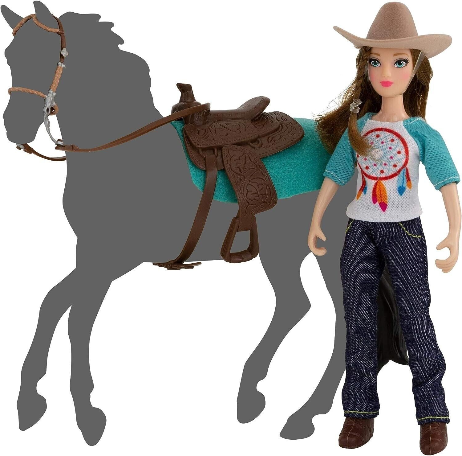 Breyer 62025 Natalie Cowgirl Western Rider Doll  Freedom Series 1:12 SCALE 2021