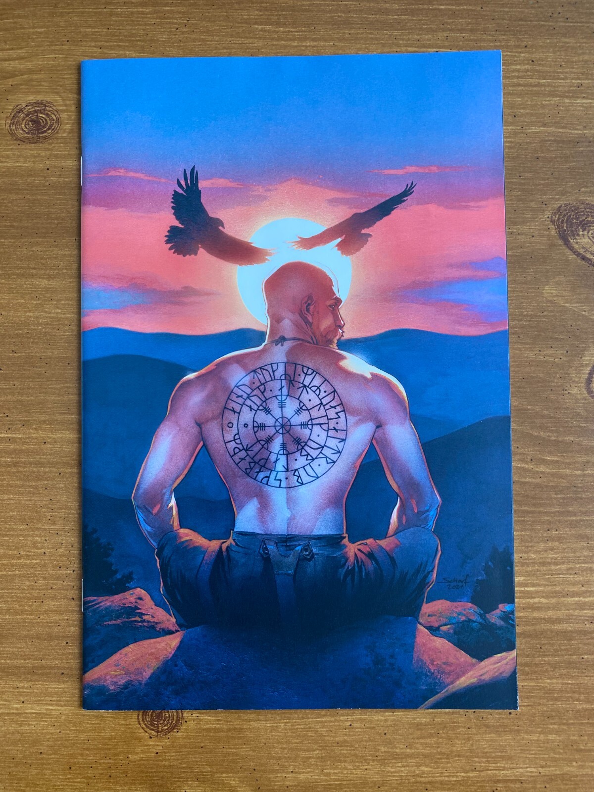 BASILISK 4 (2021) JONAS SCHARF VIRGIN VARIANT Boom! Studios Cullen