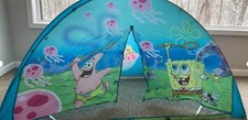 Vintage SpongeBob SquarePants Twin Play Tent 2005