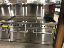Atosa ATO-48G2B 60'' CookRite Range 48" Griddle on left/ 2 Burners   LP Prop gas