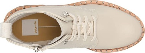 Botín para mujer Dolce Vita Hinto cuero marfil - talla 9,5 M - Imagen 6 de 7