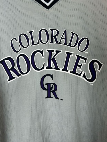 COLORADO ROCKIES TRIKOT MLB ORIGINAL TRUE FAN GRÖSSE M MLB Baseball Original - Bild 3 von 10