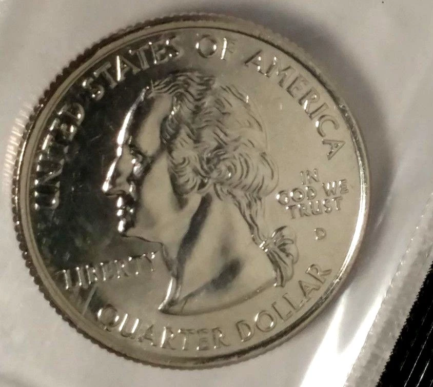 2000-D 25C State Quarter Virginia BU CLAD M/S 18sh1006 - Image 2 of 2