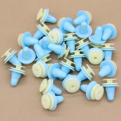20pcs Door Mountings Trim Panel Clips Retainer Rivet Blue for Toyota Mazda Isuzu - Bild 1 von 4