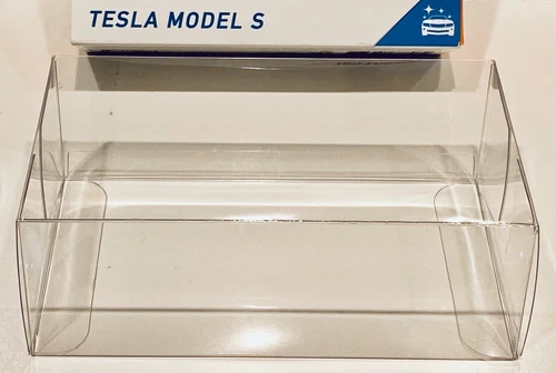 5 Box Protectors for Hot Wheels ID Cars!   Custom Made Clear Display Cases