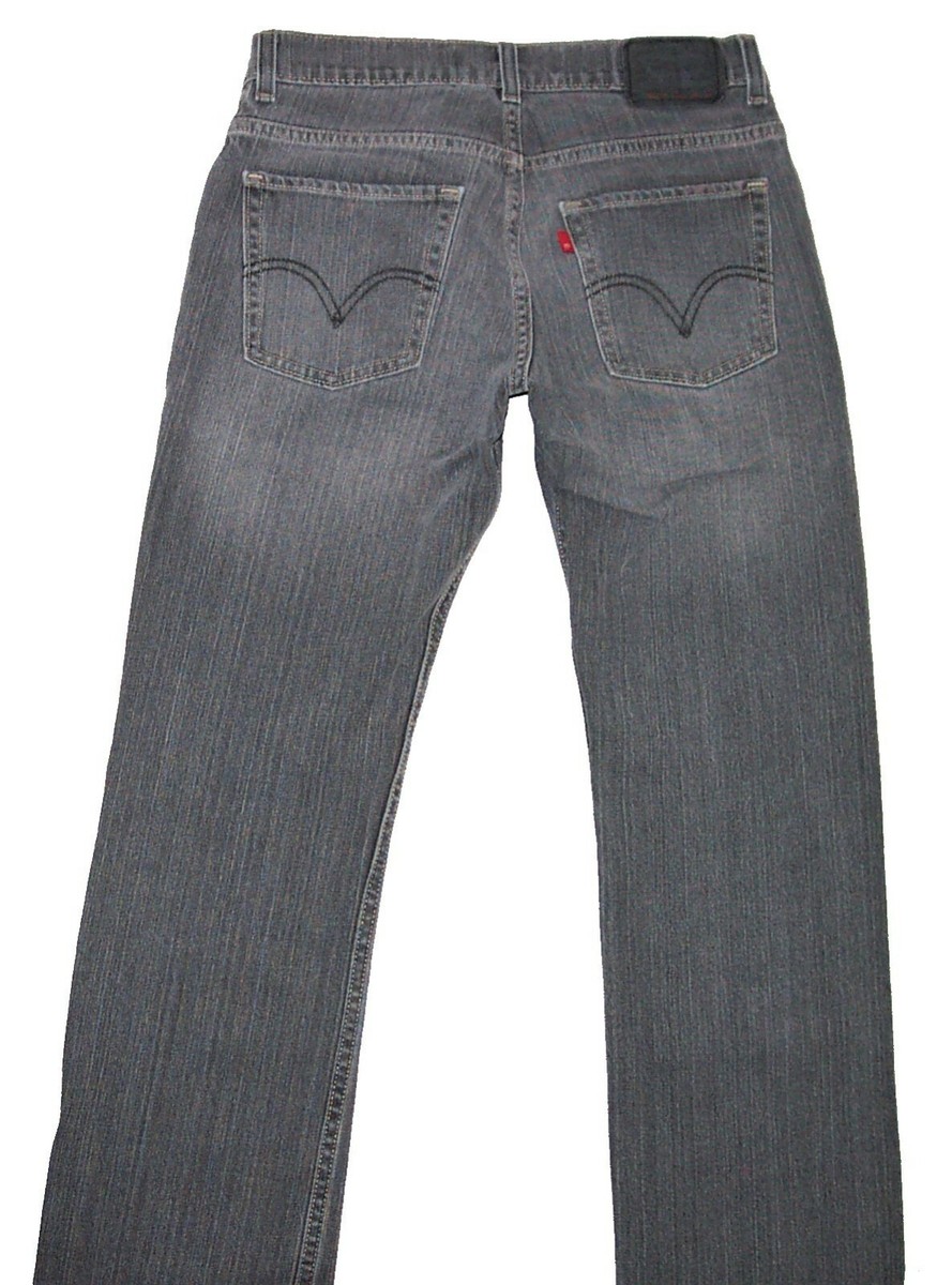 LEVI STRAUSS 511 Levi's Red Tab Skinny Black Jeans ~ Tag