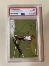 VENUS WILLIAMS 2003 NETPRO TENNIS ROOKIE CARD - PSA 10 GEM MINT