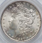 Morgan Silver Dollar 1897-S PCGS MS64. PQ Item. Extra neat. Amazing eye appeal