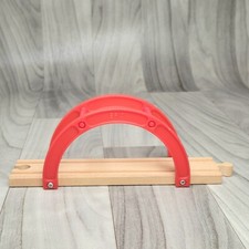 Brio 8.5" Red Arch Bridge for Wooden Track Thomas the Train Compatible 8.5"