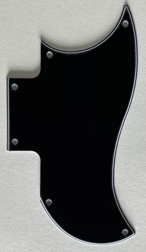 4 Ply Black Pickguard Fit Gibson SG Special 2018 OD Mini Humbuckers