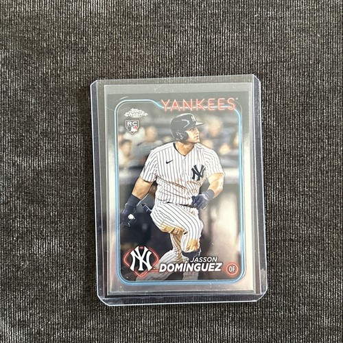 2024 Topps Chrome #89 - Jason Dominguez Rookie Card (RC) New York Yankees
