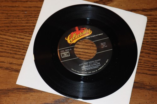 VINYL 45 RECORD FRANKIE AVALON DEDE DINAH B/W JUST ASK YOUR HEART UNPLAYED - Picture 2 of 2
