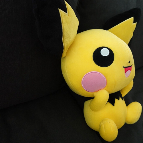Bandai Spirits Plüschtier Pokemon Pichu großes Stofftier Puppe Spielzeug 14 Zoll Shopro Neu - Bild 2 von 8