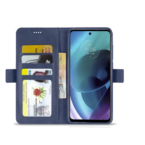 For Motorola Moto G53 G32 G31 G51 5G Wallet Leather Case Shockproof Magnet Cover - Picture 15 of 19