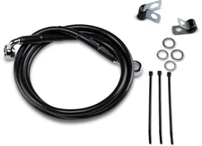 Drag Specialties Extended Stainless Steel Front Brake Line Kit 1741-2546