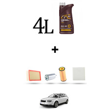 HOFFCAR Kit tagliando 4 FILTRI…