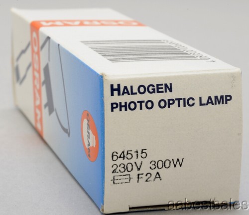 OSRAM SUPERPHOT 300W 230V 64515 F2A HALOGEN PHOTO OPTIC LAMP - Picture 3 of 8