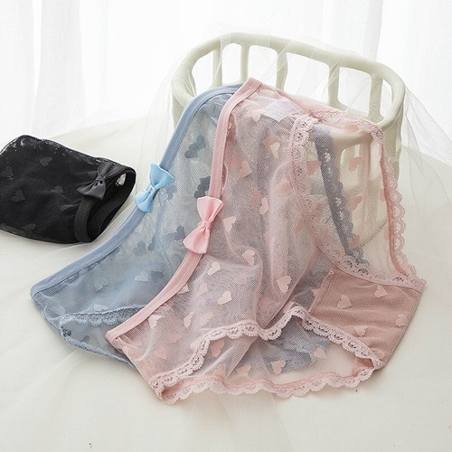 Underwear Panties Women's briefs Sexy Lace Bow Cotton size xl.1pack x5 Pcs. - Imagen 9 de 9