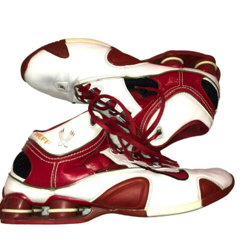 SCARPE DA BASKET NIKE VINCE CARTER TAGLIA 8,5 AIR FLIGHT SHOX 2006 RARE 314767-991 - Foto 6 di 7