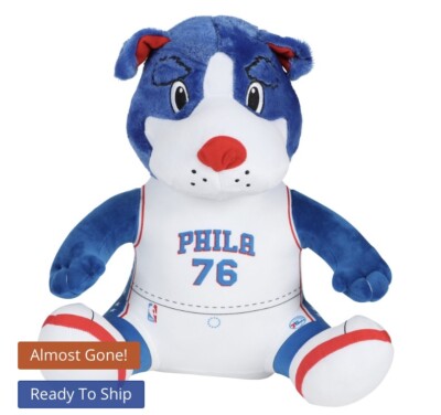Philadelphia 76ers NBA Franklin The Dog Basketball Huge 16” Tal