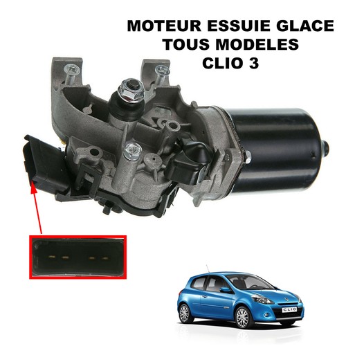 Motor Limpiaparabrisas Antes para Clio 3 Estate Grantour Equivalent A 7701061590 - Imagen 2 de 15