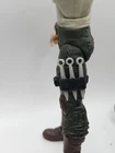 3d Printed 3 KUNAI  FLEXIBLE LEG SHEATH 1:12  6"  Classified Legends Scale