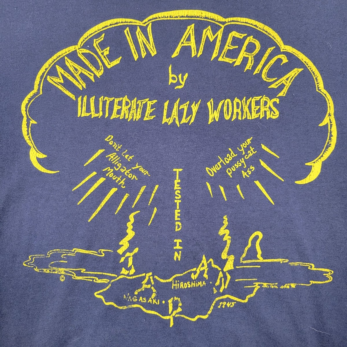 専用AMERICHAPLIN MESSAGE LOGO SHIRT s-l400.jpg