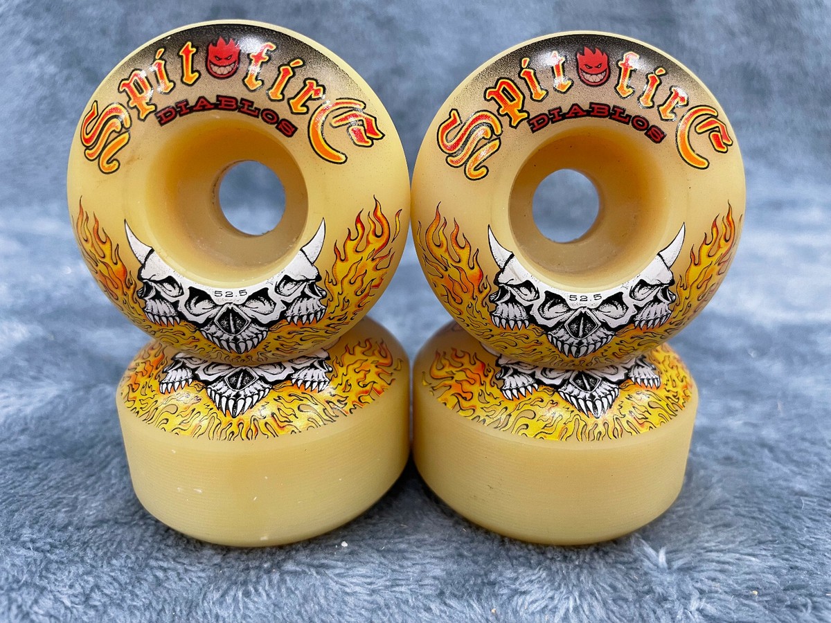 Vintage Rare Spitfire Wheels Diablos 52.5 mm 2000 era | eBay