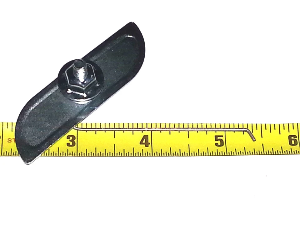 Ford 1"-2 1/4" Carrocería Guardabarros Puerta Cuarto Moldura Moldura Clips Tuercas 10 un. E Foto 4 de 4