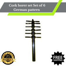 Cork Borer Set 6pcs German Pattern for Laboratory Biology Use