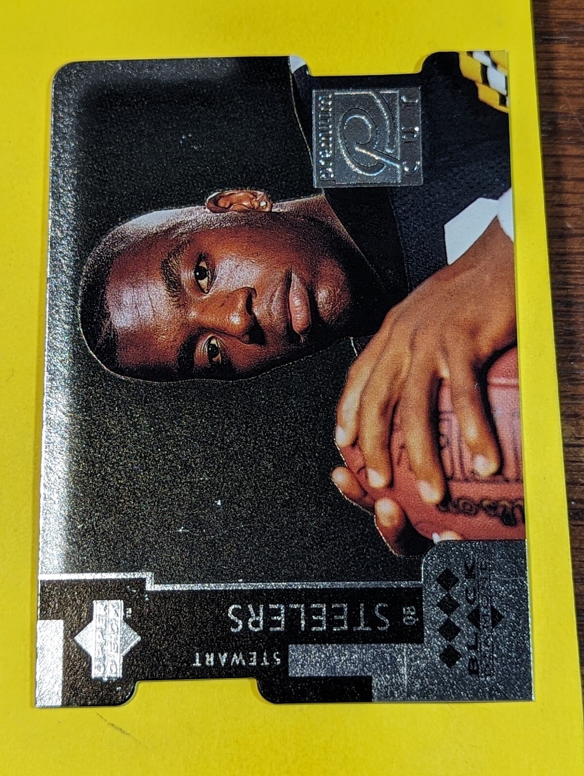 1998 Upper Deck Black Diamond Quadruple  Kordell Stewart #PC15 Premium Cut RARE