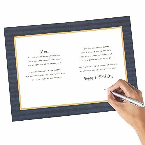 Hallmark Mahogany Father's Day Card for Husband (You Make Our Life Sweeter) - Bild 6 von 7