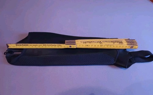 FOUGANZA Chaps Kinder Mesh Reiten Rauchschwarz XL Schaftweite 30cm Höhe 38cm - Bild 5 von 5