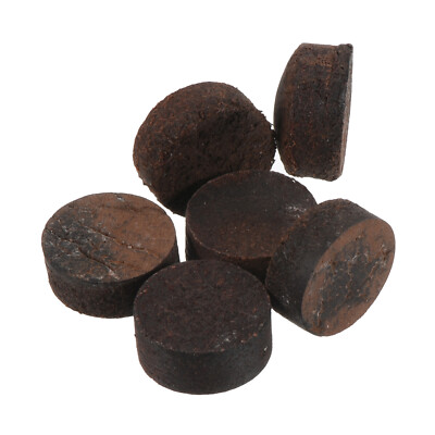 PATIKIL 12 Pointes De Queue De Billard 11 Mm – Embouts En Cuir De Vache Résistants, Pour Snooker Et Billard, Marron – Colle Non Incluse