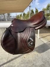 2016 CWD 18” 2Gs SE25 TR 3C  Padded Flap English Jumping Saddle