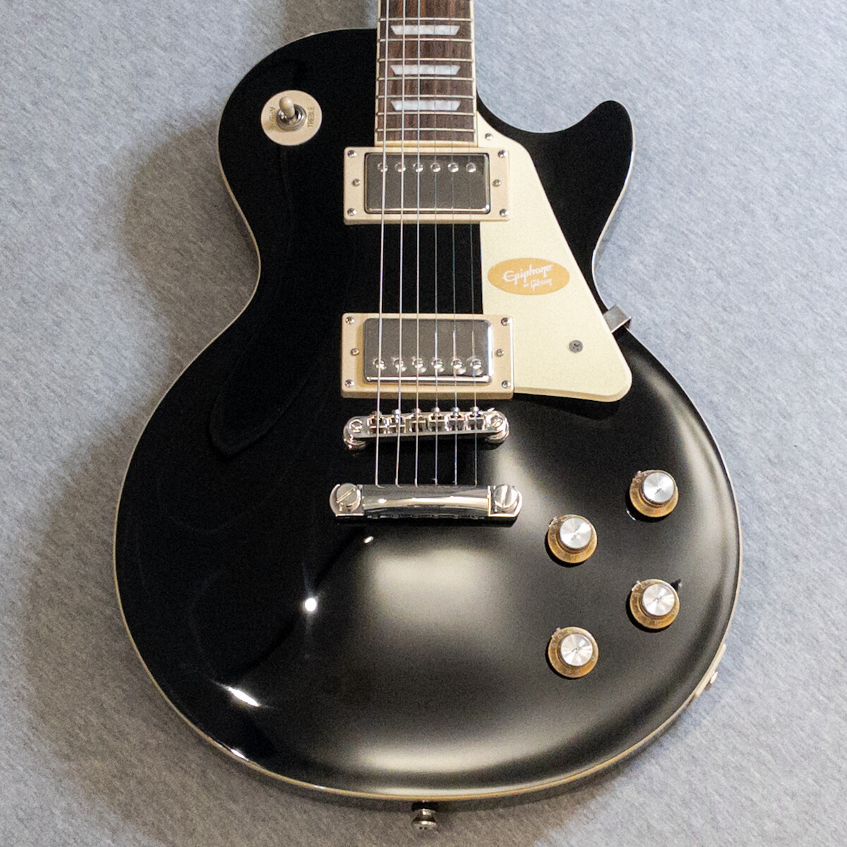 ギター Epiphone Les Paul Standard '60s Ebony Epiphone Les Paul Standard '60s Electric Guitar Ebony