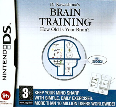 Dr. Kawashima's Brain Training (Nintendo DS 2006) Videospiel Qualität garantiert
