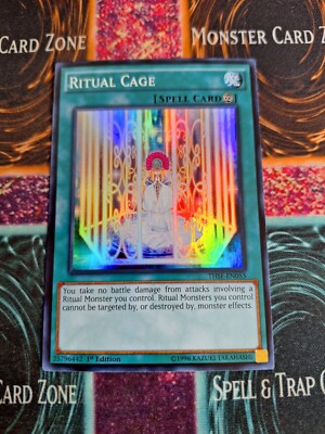 Yu-Gi-Oh! Ritual Cage The Secret Forces THSF-EN055 Super Rare Unlimited NM 